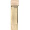 Ekena Millwork Traditional Block Rough Sawn Bracket w/ Offset Brace, Douglas Fir, 8"W x 20"D x 32"H BKT0806X20X32TRA05RDF - alternate 2